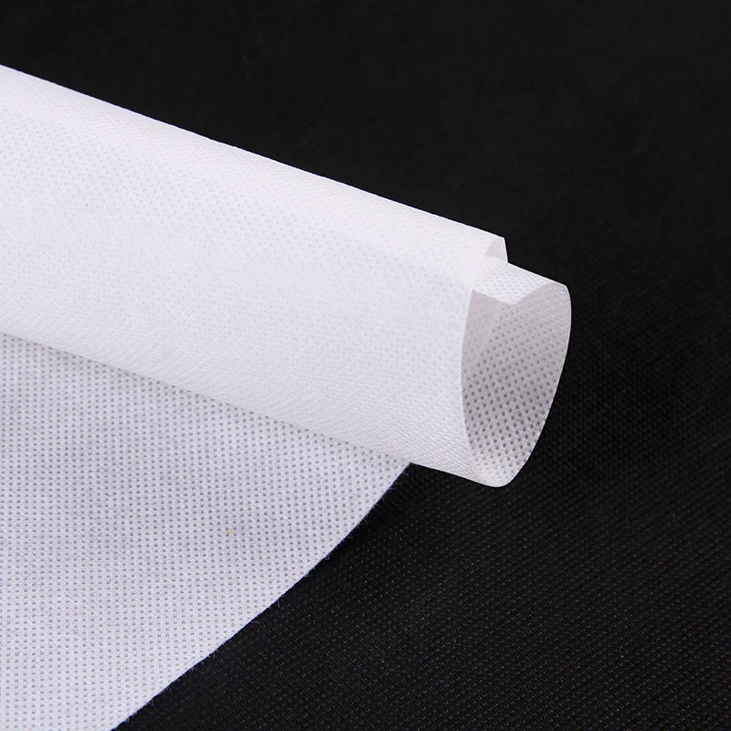 30/40/50/60/70/80gsm OEM customized white pp spunbonded 100% nonwoven fabric with cheaper price