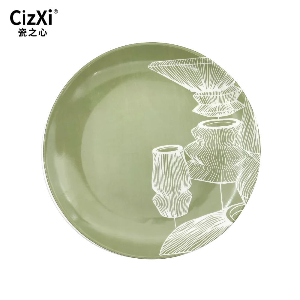 Islamic Muslim Party Ramadan Decorations 2025 Products Crescent Moon Lantern Arabic Moonlight Plate For Home Mosque