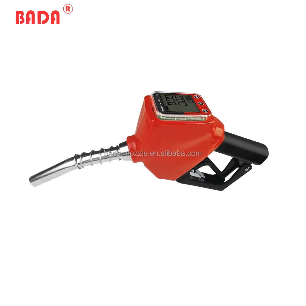 LCD meter Automatic shutoff high accuracy LCD display fuel nozzle