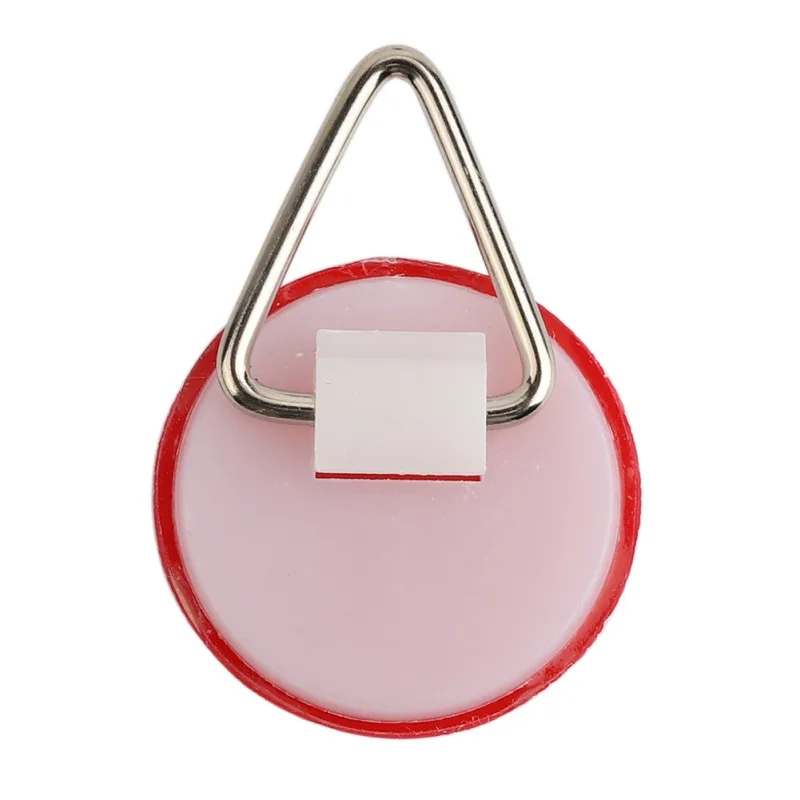 Set Of 20 2.2cm Disc Plate Hangers Picture Hanging Self Adhesive Stick on Hooks