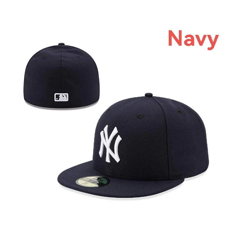 More Colors Wholesale Custom High-end Hip-Hop Gorra Sports Caps Fitted Caps Hats Men 3D Embroidery Baseball Cap