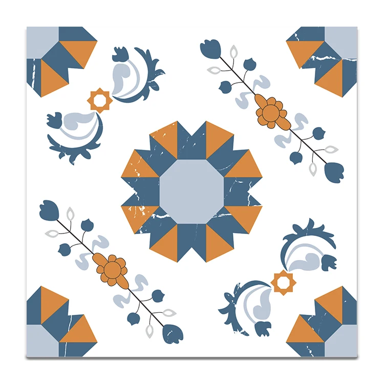 Modern blue design wall tile 12x12 40x40 for kitchen wall bathroom glazed ceramic floor tiles designs