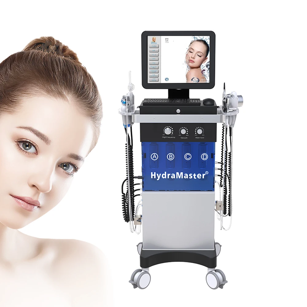 2022 high quality multifunction 10 in 1 hydra dermabrasion facial cleansing aqua peeling machine Clinic beauty salon