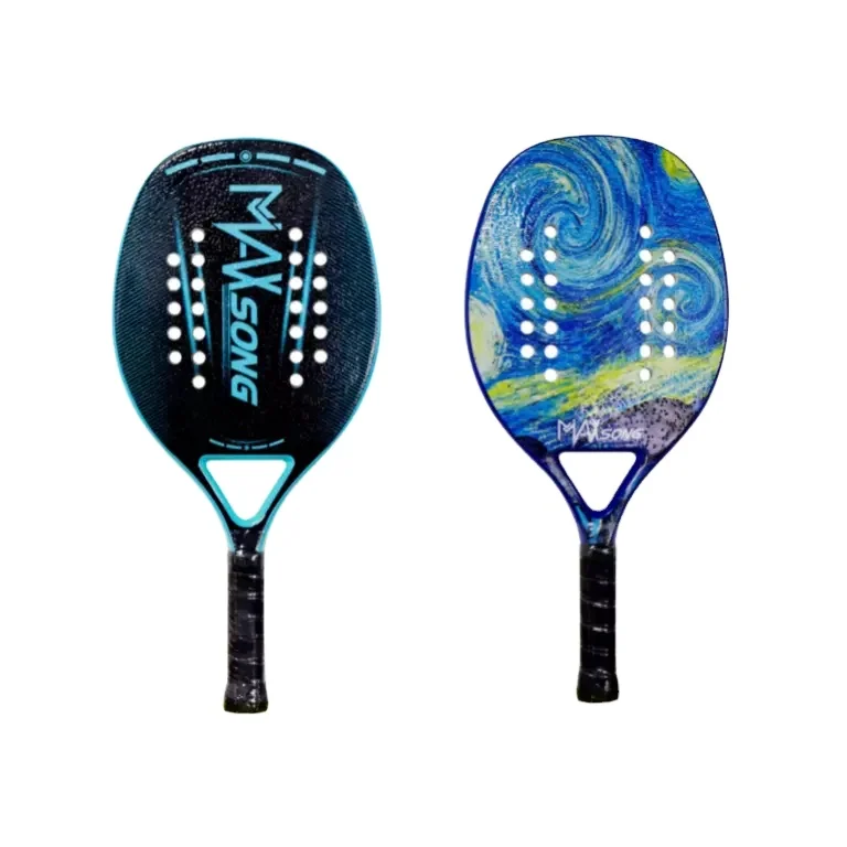 Большая Распродажа по низкой цене профессиональная Заводская пляжная Теннисная ракетка 50% углеродное волокно пляжное весло в наличии