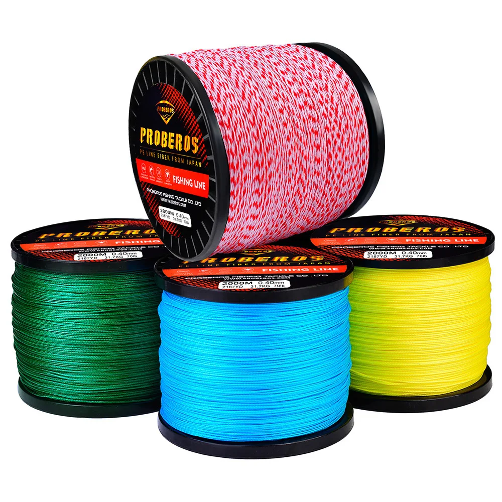 9-braided 2000m 9-strand PE braided Dali horse line, main line for rock and sea fishing