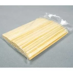 2.5*150mm round disposable bamboo sticks skewer for chicken with printing logo