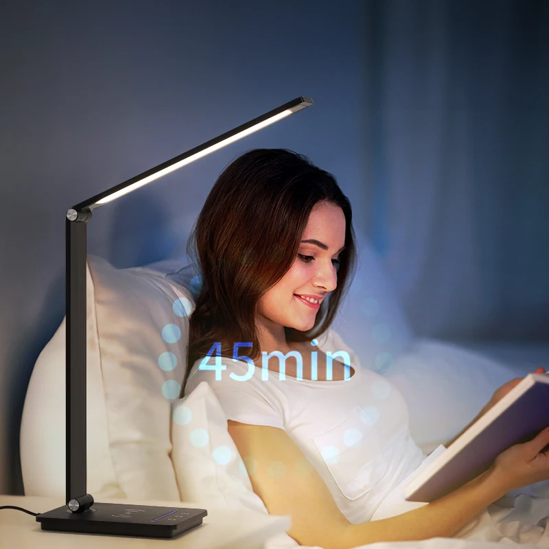 Table Lamps Eye Protection Smart Home Lights Red Light Gain Technology Reading Kids Touch Control Study Arm RG0 Modern Led Desk