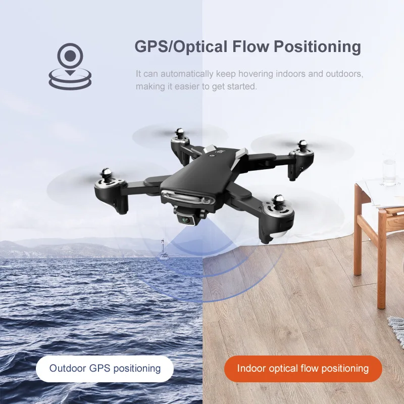 
Mini 23mins long flying distance dron Gps 5g Wifi Fpv 6k 1080p Camera drone Helicopter Brushless Selfie Foldable Rc Toy Drone 