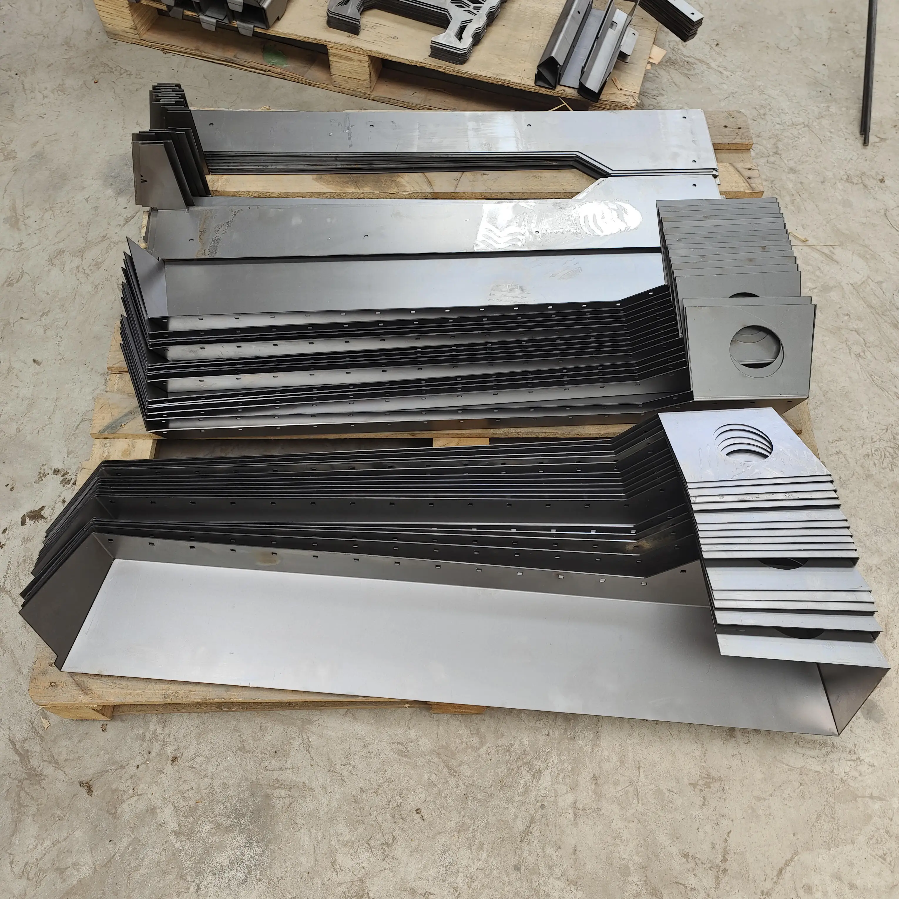 Factory Custom Various size Thickness Sheet Sheet Metal Parts for CNC Machine
