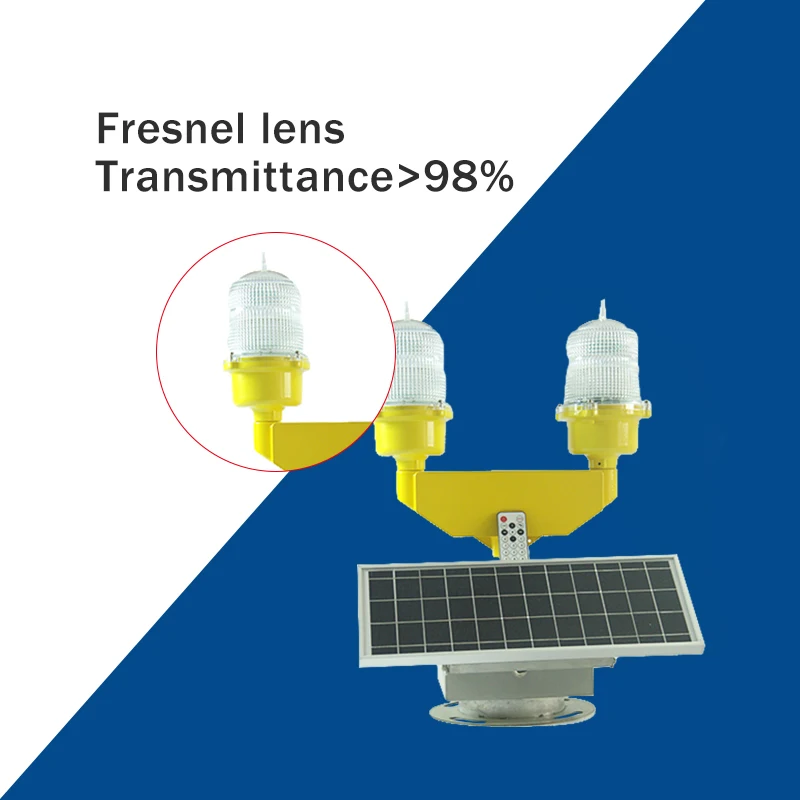 Safety waterproof IP66 helipad beacon airfield flashing warning lights