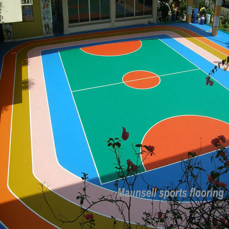 Indoor and Outdoor Plastic pvc vinyl Sports Flooring for Badminton Basketball Court
