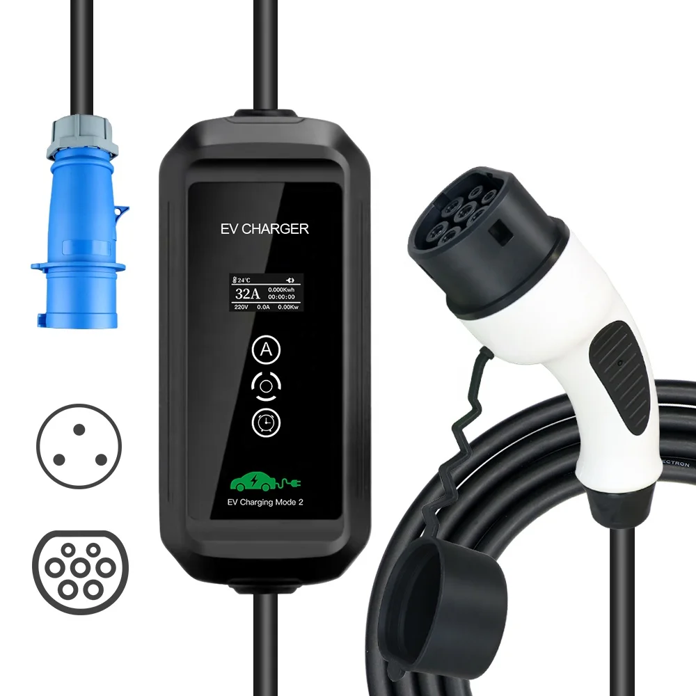 Wallbox 7-22kw Type 2 Fast Charging Station EV Wall Charger 16A/32A Wall Mount EV Charger for Various Electric Vehicle