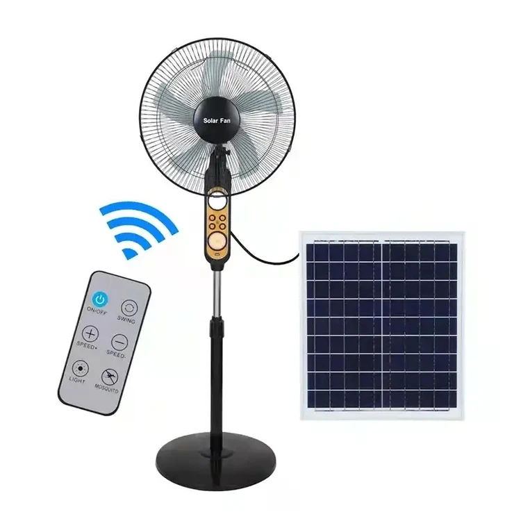 ISO9001 Certified solar powered electric fan dc brushless solar fan solar fan usa
