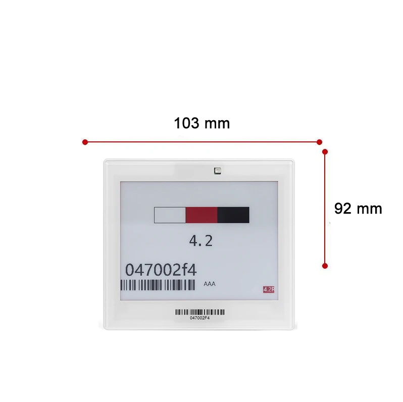 4.2inch Epaper Wireless Digital Price Tag Supermarket Digital Label E Ink Price Tag electronic shelf label wifi ESL label