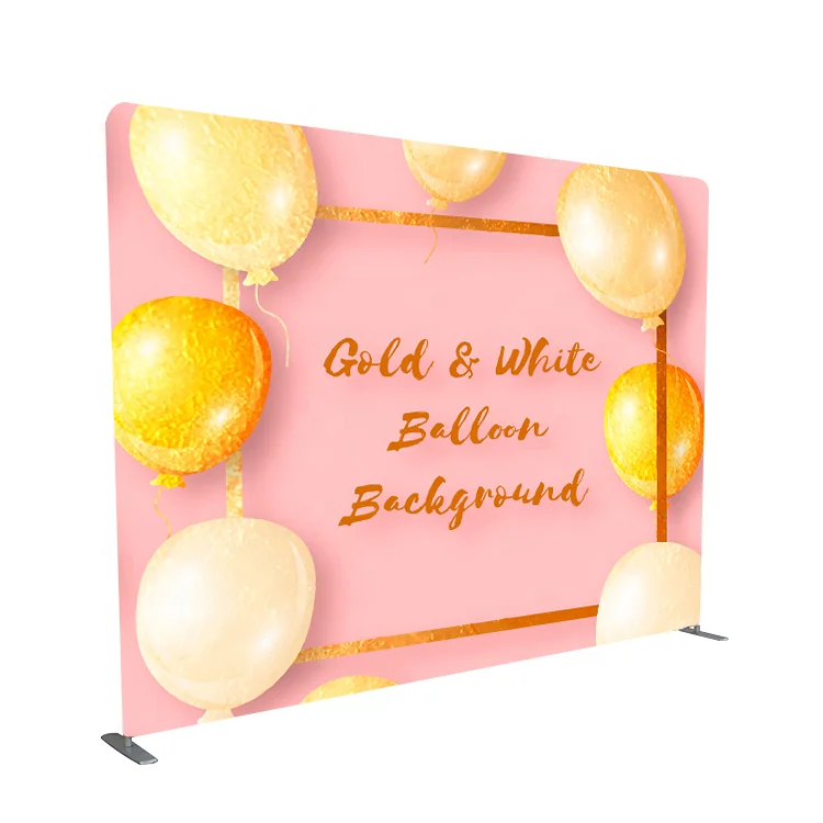 8x8 8 футов 10 футов Натяжной тканевый фон с наволочкой индивидуальный фон для фотобудки