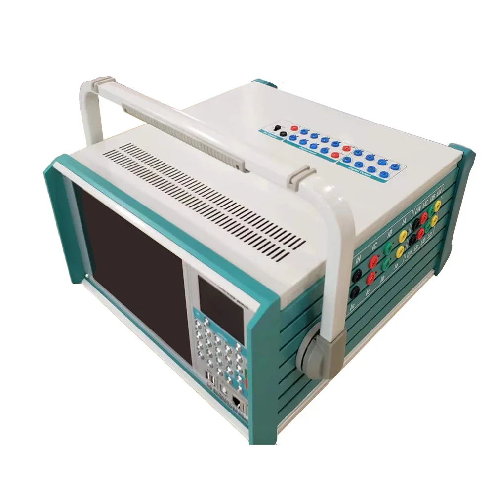 High Accuracy JHT1200 Secondary Current Injection Test Six 6 Phase Relay Tester Protection Relay Tester With Microcomputer
