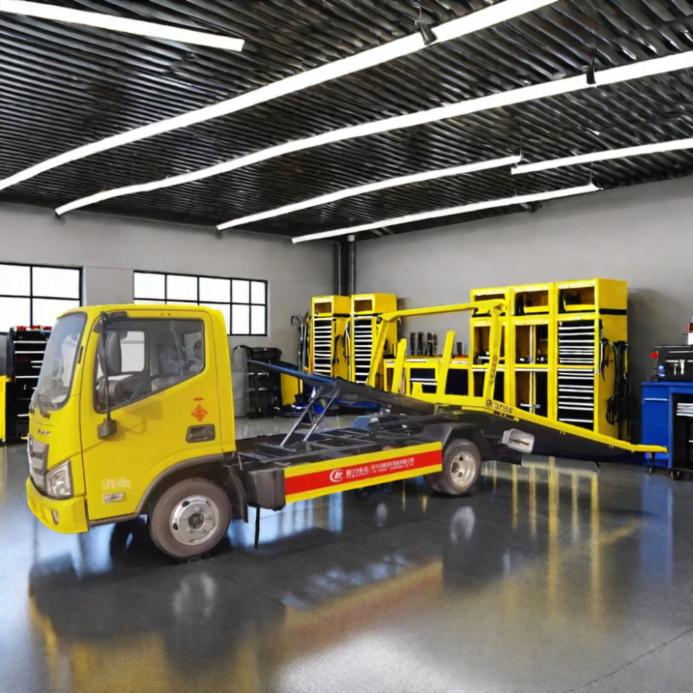Тяжелые аварийные машины с колесной базой Futian Aoling 3600 мм непобедимый Молодежный выпуск голубые эвакуаторы и вредители
