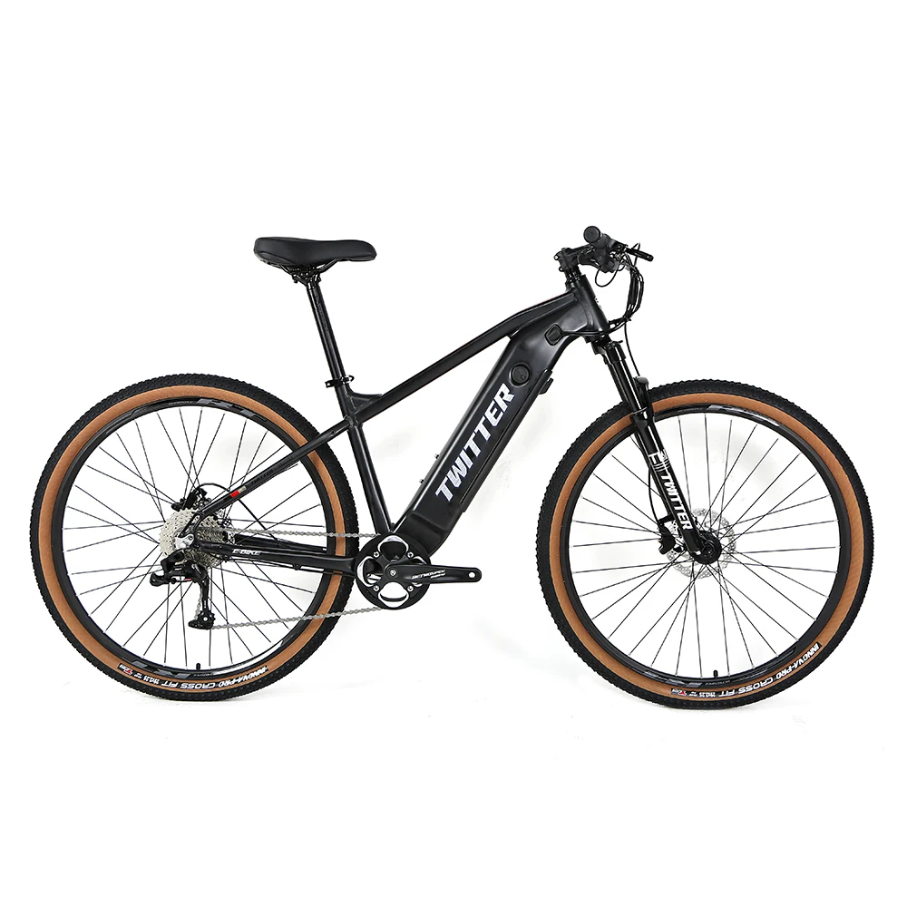 New Design TWITTER Ebike E300 Alu Alloy Electric Bikes eMTB 36V 48V 350W Hub Motor Electric Mountain Bike with Removable Battery