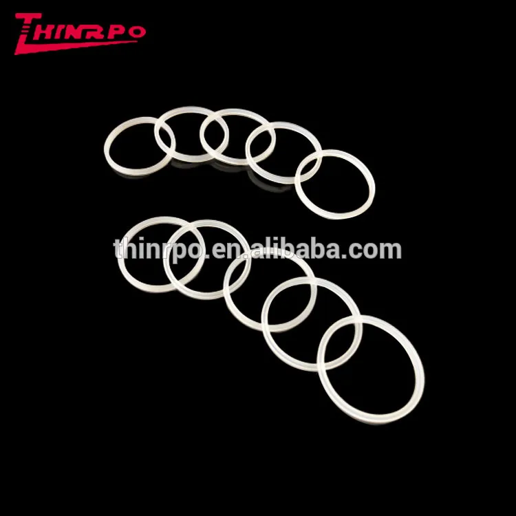 China Custom Molded High clear Silicone seal rubber O ring Medical grade silicone sealimg gasket for shower Nozzle pipe bottle