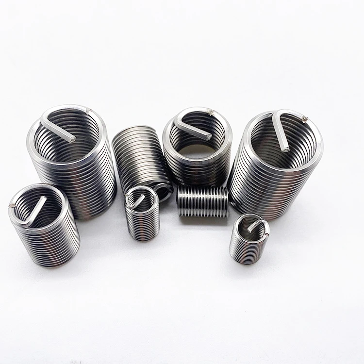Customized Helical Coil Wire Screw Thread Inserts for Aluminium