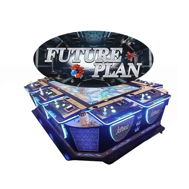 8P 65 inch future plan Play plane games fishing game machine fish table game software