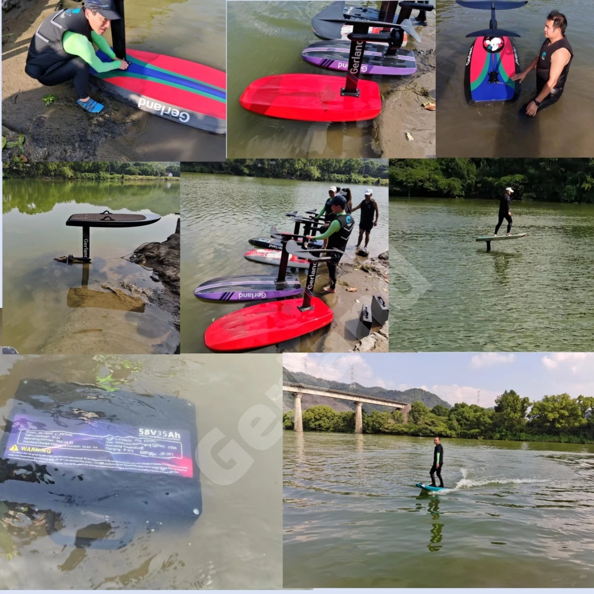 High Speed 60km/h Electric Hydrofoil E-Foil Surfboard for Adults with Whole Sale Prices