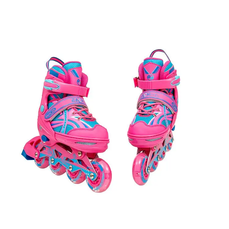 High Quality Durable Cheap Aggressive Indoor 4 Wheel Quad Roller Skates With Wholesale