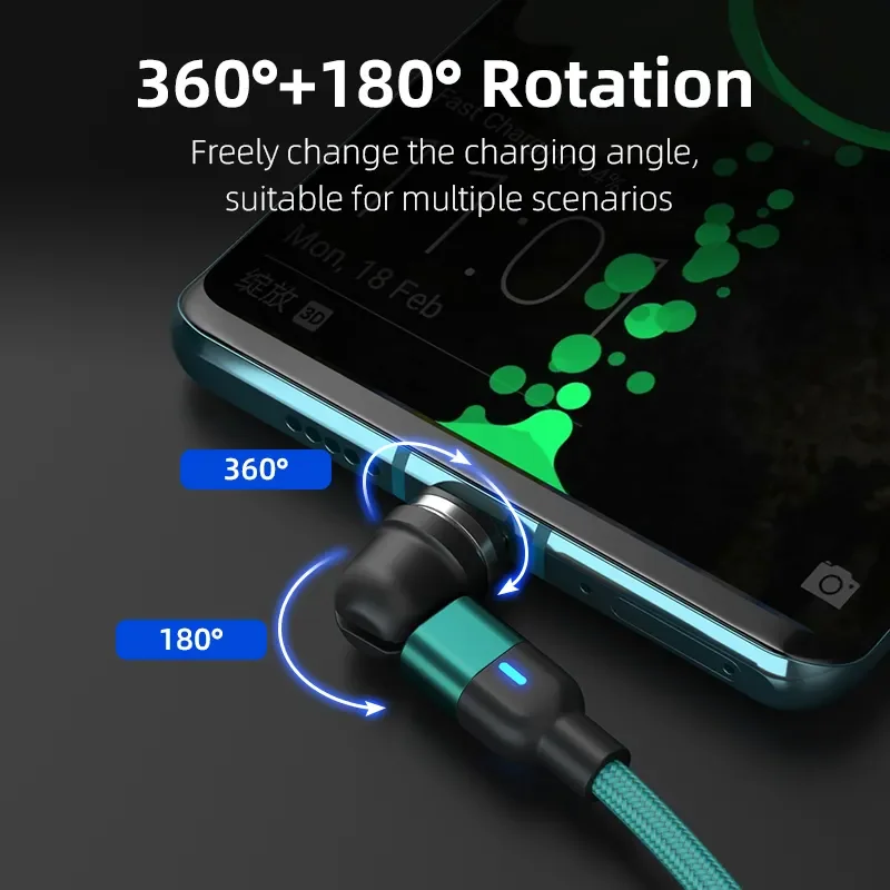 Заводская цена 3 в 1 USB зарядный кабель Multi телефон зарядное устройство магнитный для iPhone & Type C Micro