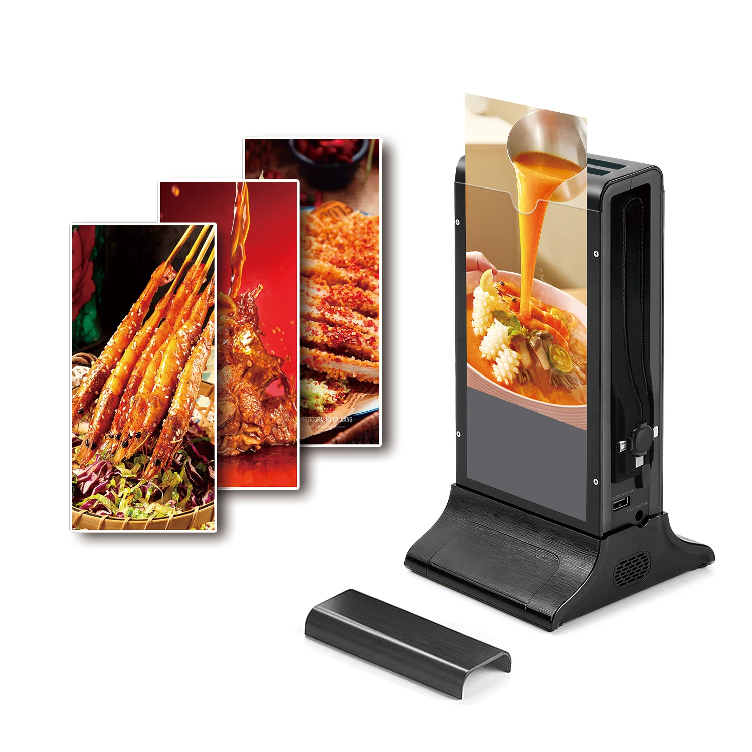 trending products 2023 new arrivals indoor lcd stand digital tabletop advertising display restaurant