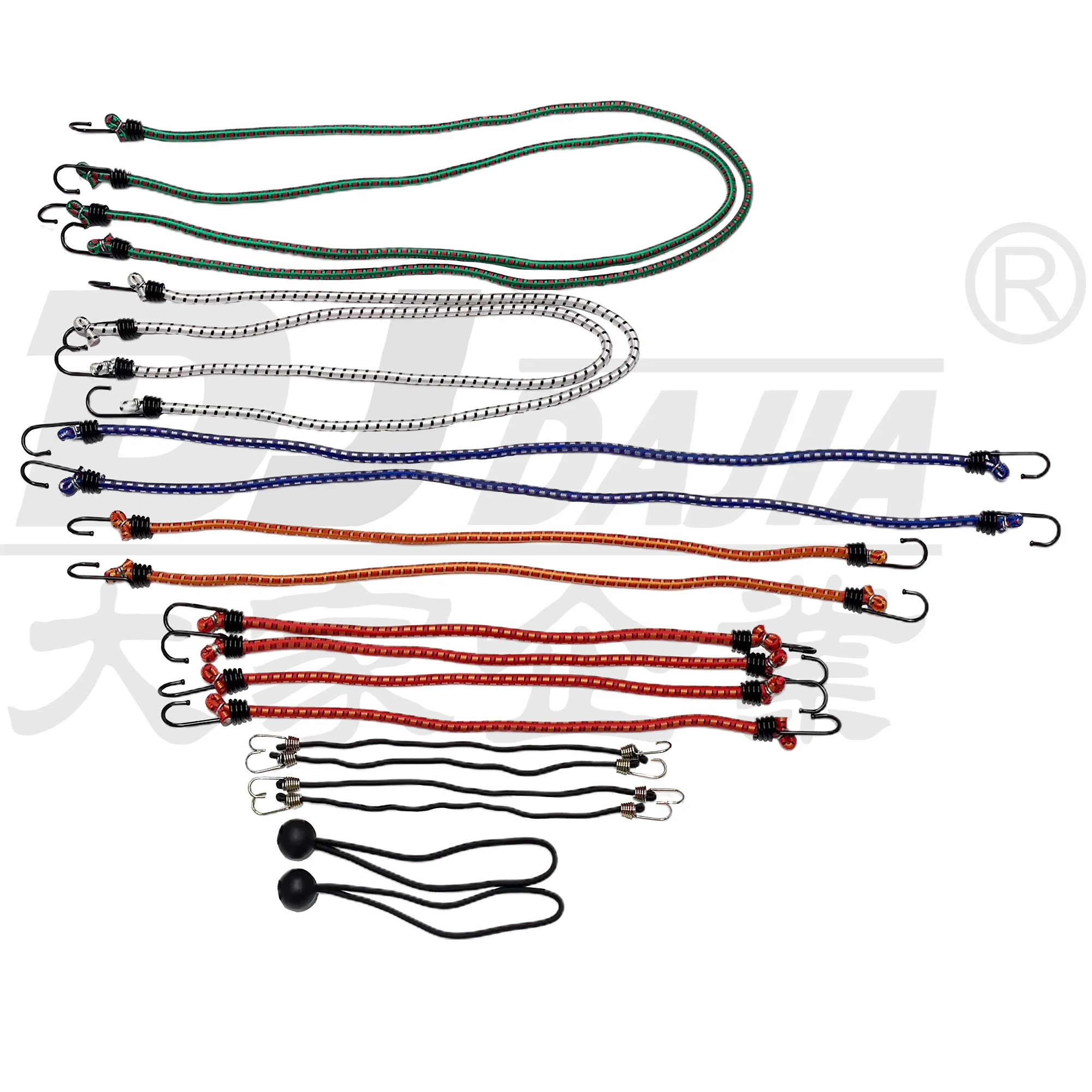 Набор банджи-шнуров 18 шт.