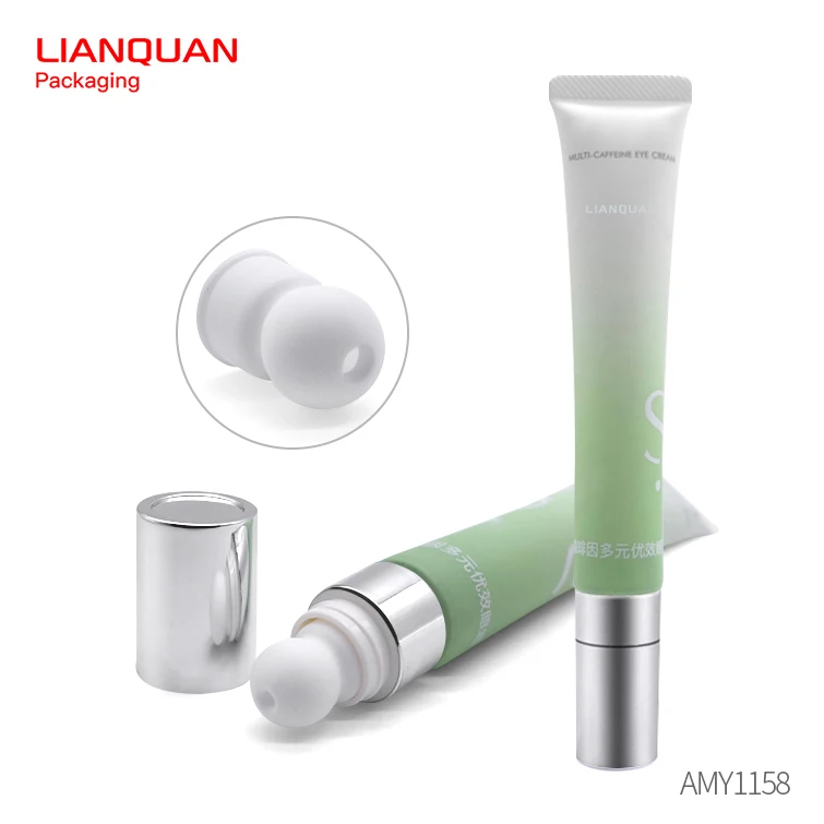 ceramic eye roller applicator tube packaging ABL plastic squeeze tube packaging