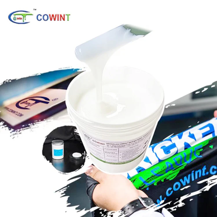 Cowint T-shirt screen printing paint silk screen printing white ink printing inks