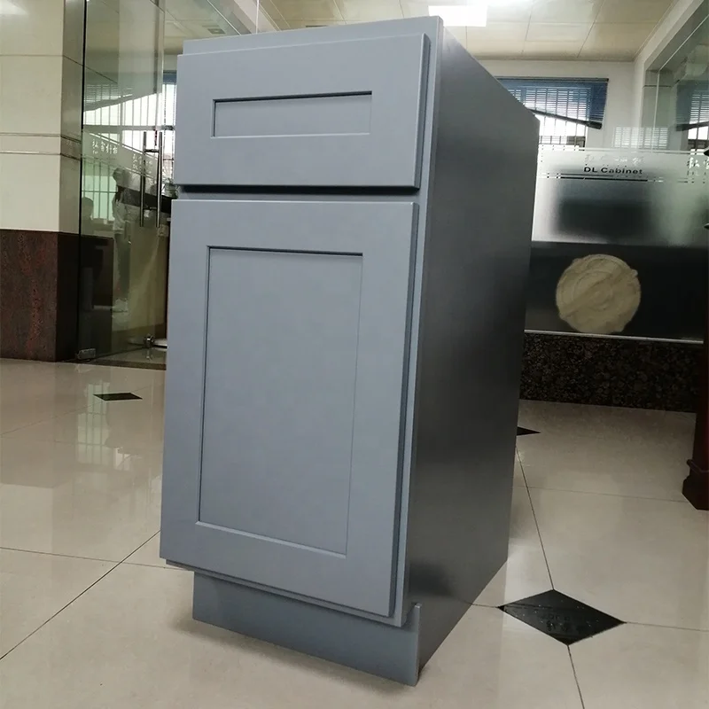 Factory Direct American Ready Made RTA Grey Shaker Kitchen Cabinets