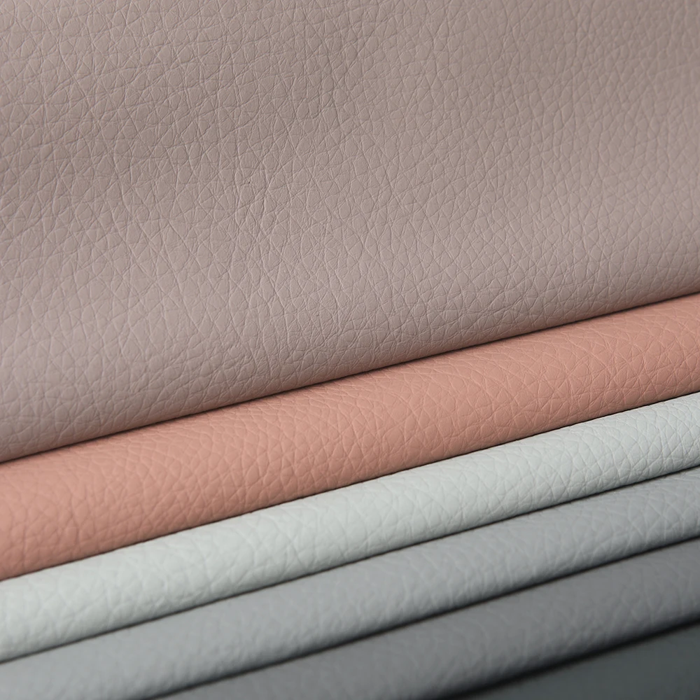 cheap price 500GSM synthetic leather fabric sofa fabrics upholstery home deco fabric manufacturing