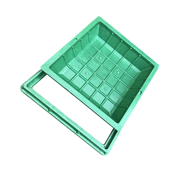 Modern SMC Straw Basin Well Cover Grass Planting Flower Pot Manhole Cover for Home