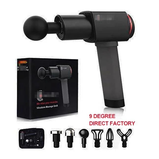 
Home Gym Fitness Warm up Device US Motor handheld powerful leg percussion massage gun 