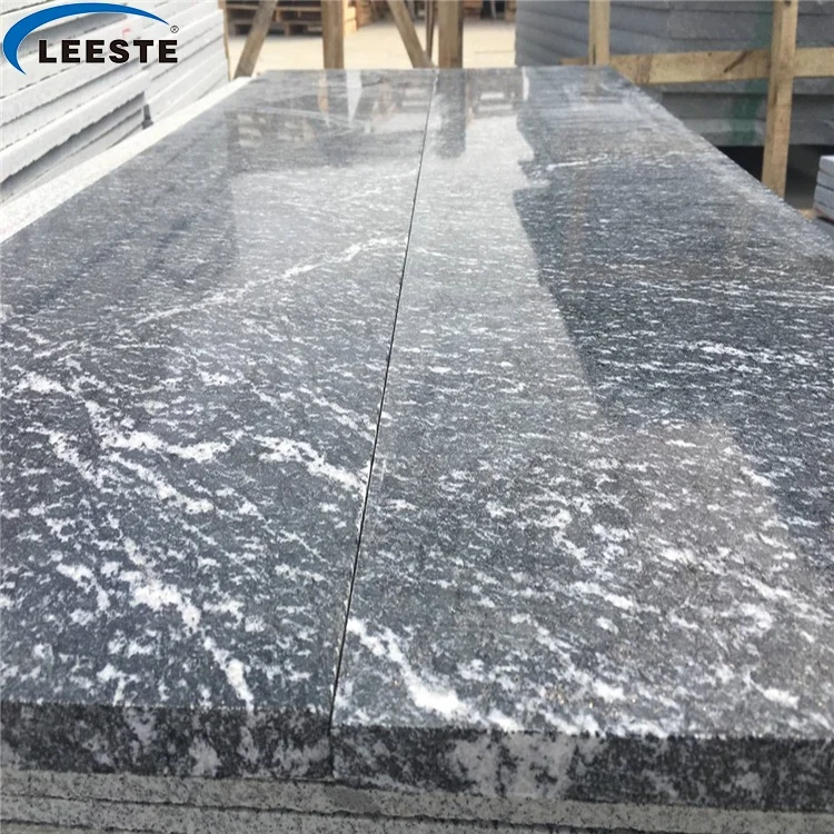 Elegant 100% natural Snow grey granit Nero Blanco grey China Jet mist granit tiles for any purpose