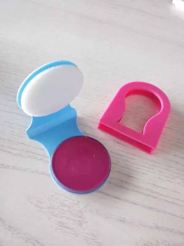 Non-toxic Washable Temporary Hair Chalk Color Comb Bright Color Hair Dye