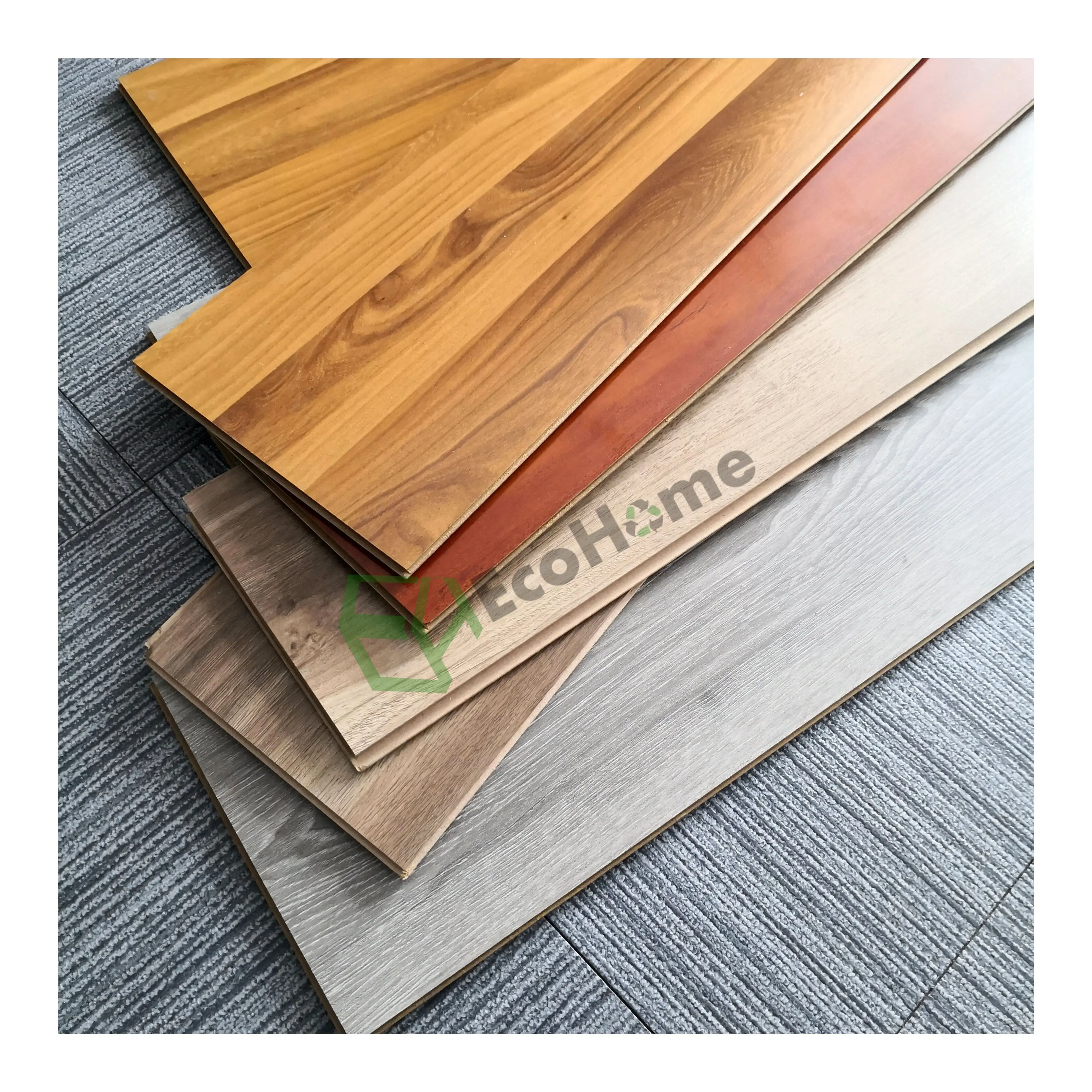 Waterproof Quick Cilck Laminate Flooring for Residential and Commercial GOLDEN PINE HDF