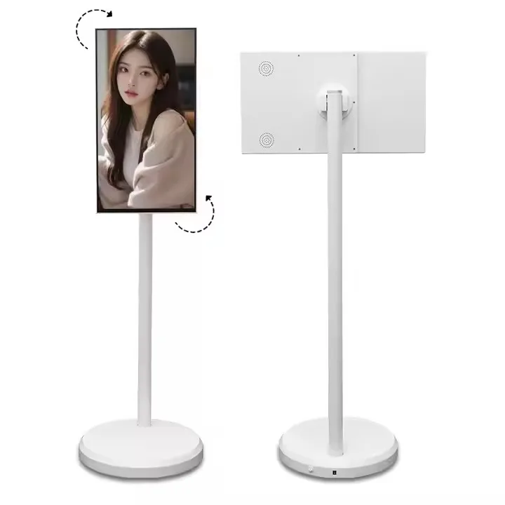 Portable Tv Battery Powered 24 Inch Smart Mini Tv Ultra Portable Touch Display Tv Smart Display Wifi Inteligentes Television