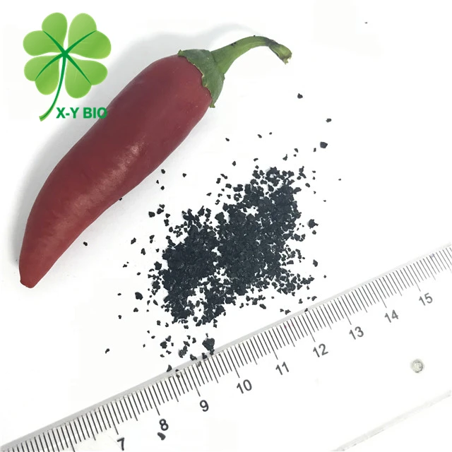 Hot Selling Product Leonardite Sodium Humate Shiny Big Black Flakes 60% Min