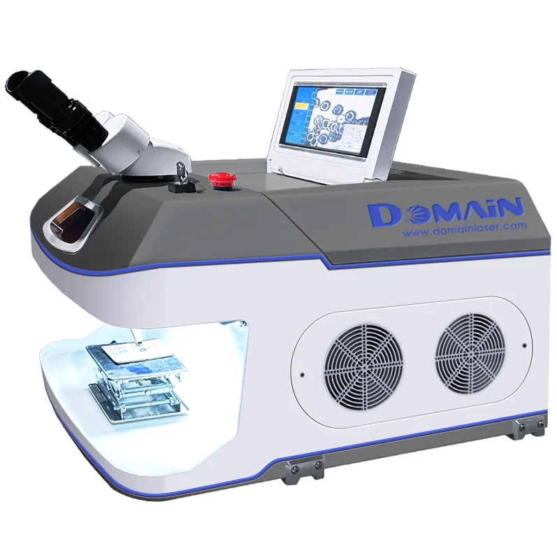 Domain 150W gold jewelry welding equipment desktop mini spot welding machine jewelry portable spot welding machine