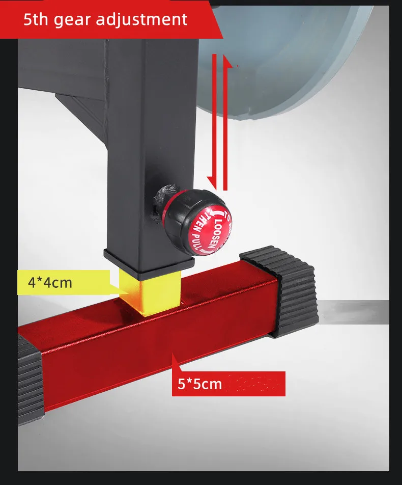 Deadlift Barbell Stand Jack For Loading, Unloading and Changing Weight Plates for Deadlifting, Powerlifting