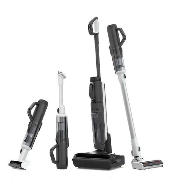 Stick Vacuum with Powerful Suction, 45Mins Runtime Vacuum Cleaners for Home, Anti-tangle and 1.5L Dust Cup, 6 in 1 Lightweig