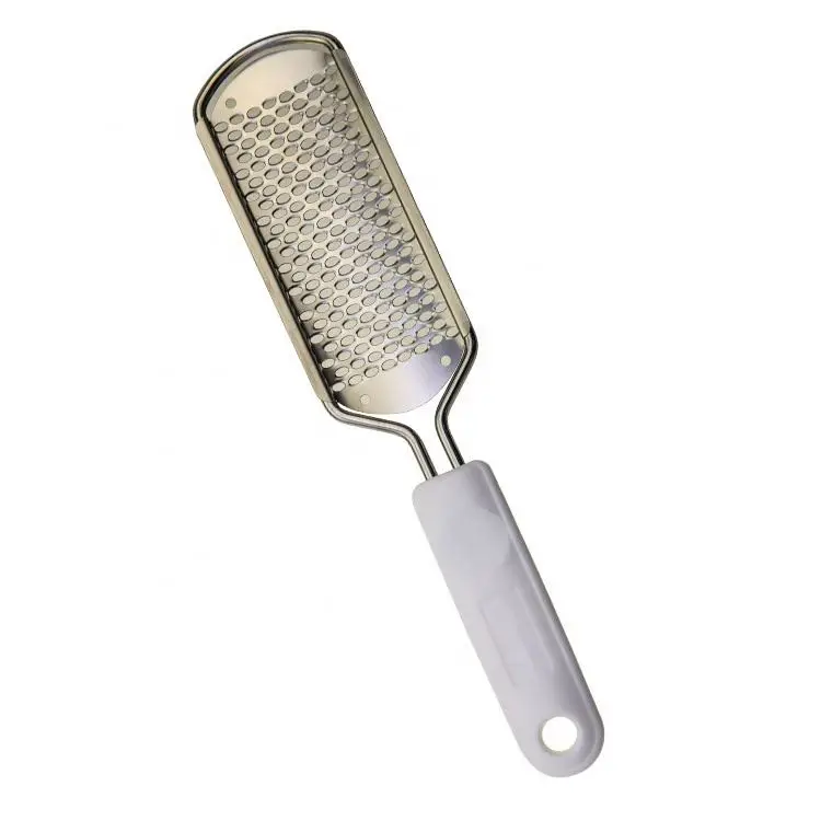 Hot Sale Cheap Plastic Handle Sanding Paper Foot File Professional Pedicure Foot Grater glass Foot File for peeling dead skin