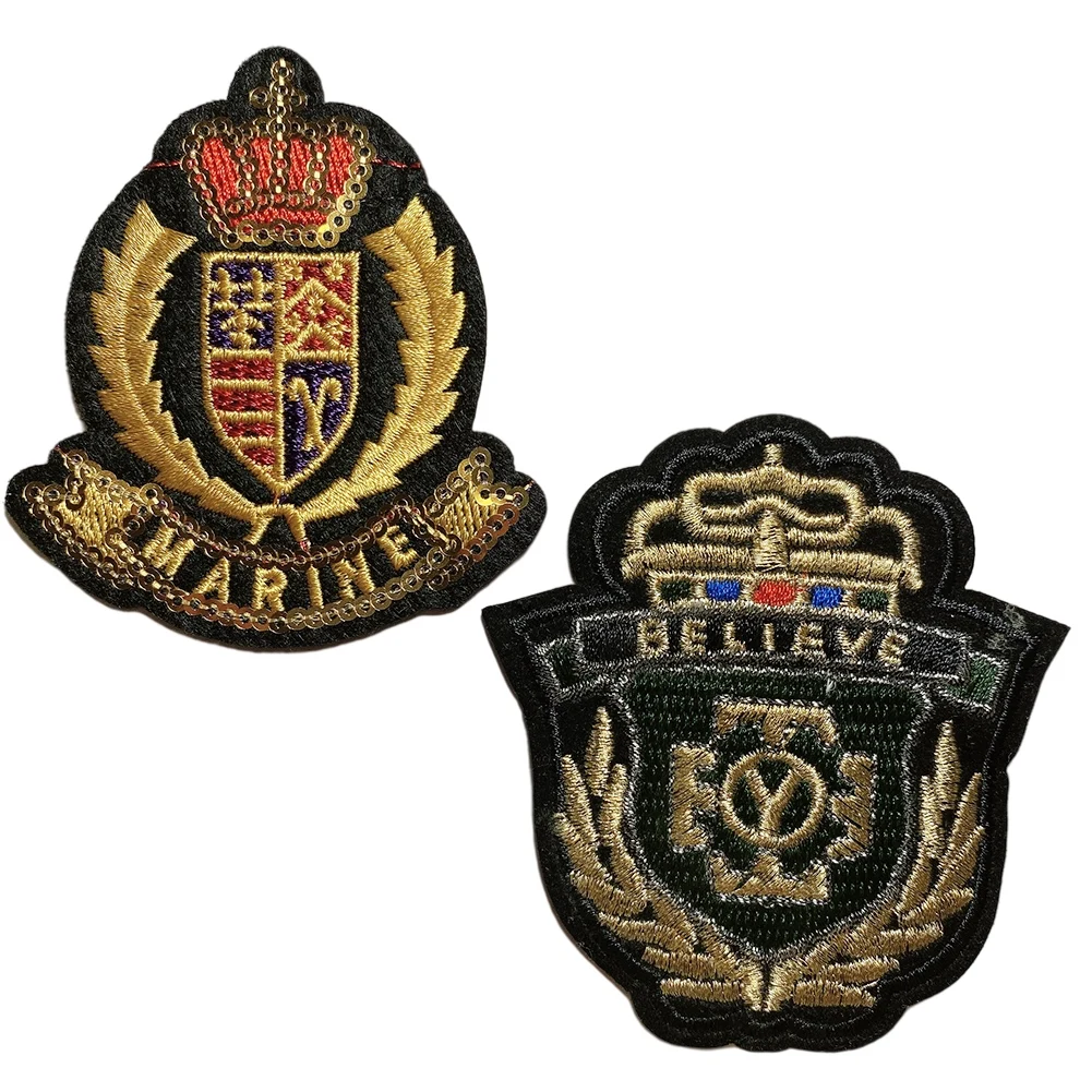 Индивидуальный дизайн, Пользовательский логотип, вышитая граница, компьютерная вышивка, нашивка для одежды FR, униформа