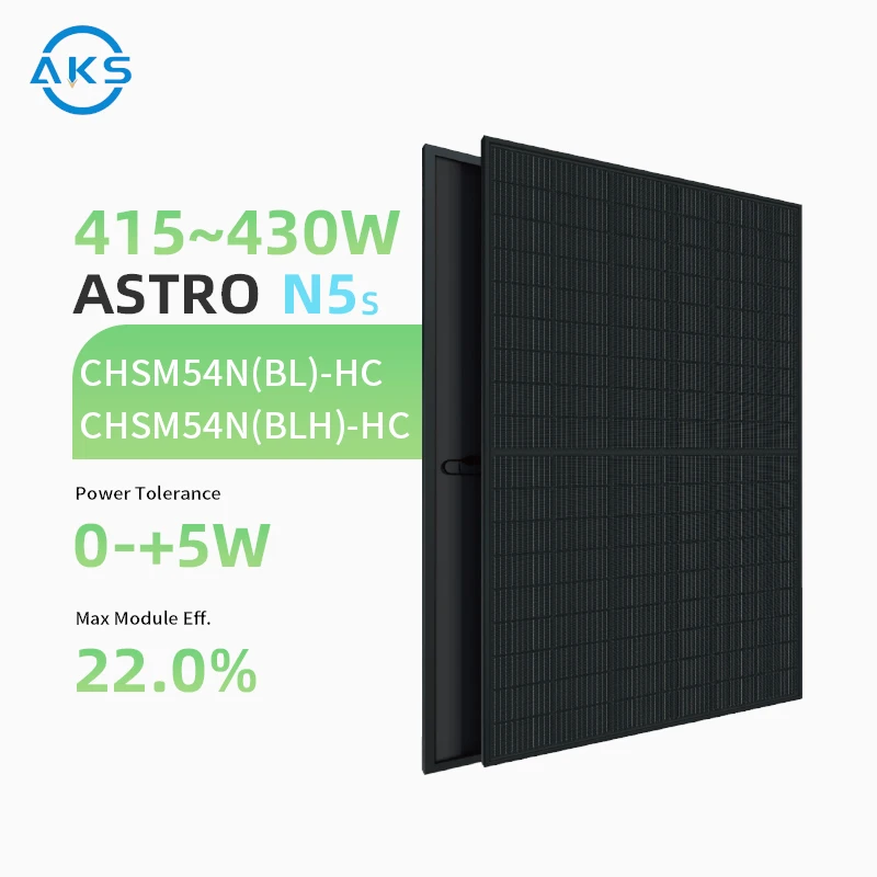 Панель нового поколения ASTRO N5s солнечные высокоэффективные 22.0% элементы 415 Вт 420 425 430 панели черный N5s_CHSM54N-HC