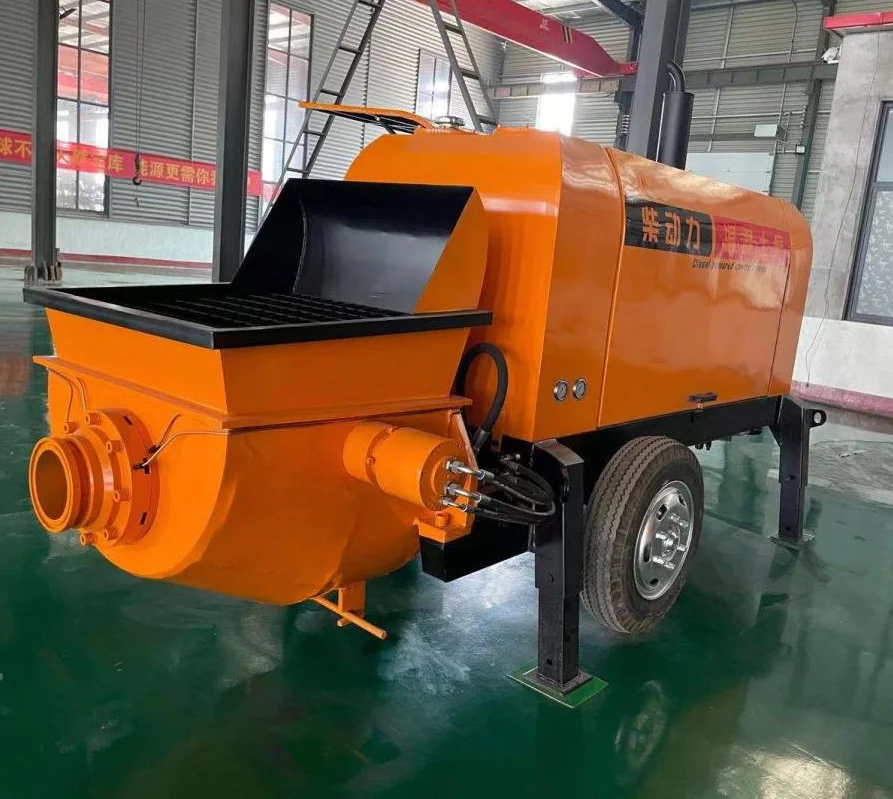 
Trailer Concrete Pump Low Price Guaranteed Quality Trailer Refurbished China Concrete Pump Truck 