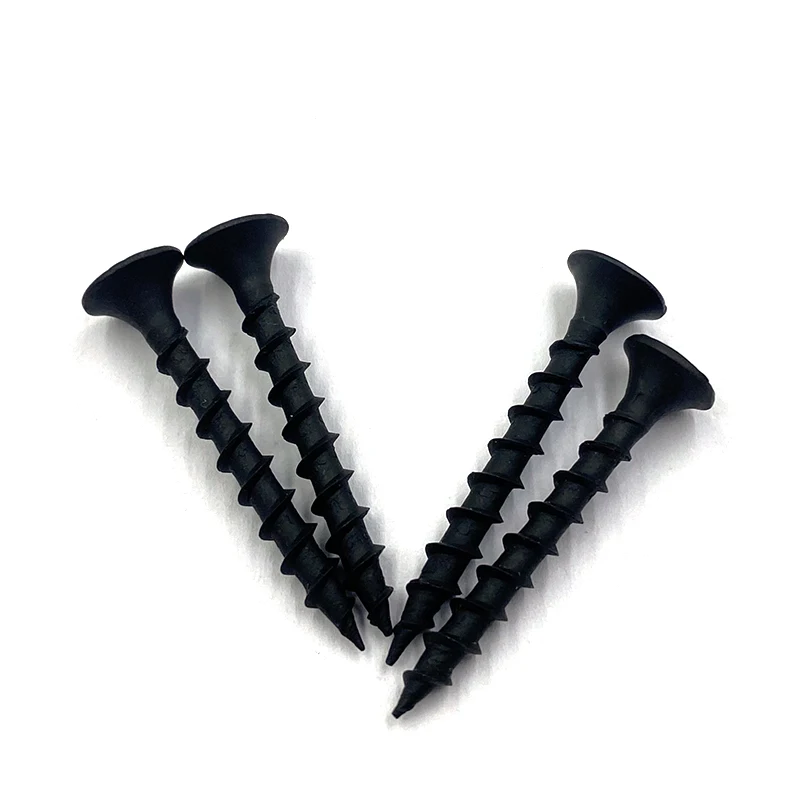 High-end M3.5x13 black phosphating gypsum drywall screws coarse threads are at a good price