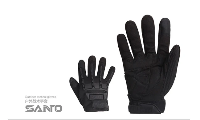  Manufacturer Customizable Logo Gym Gloves Breathable Full Finger Motorcycle Kart Racing Anti